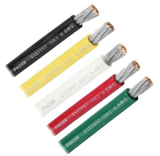 Foto 2 | Foto 2 | Cable De Batería Pacer Group Pacer Amarillo 6 Awg - 15 M - Venta Internacional.