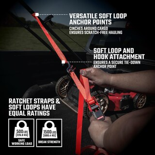 Foto 4 | Foto 4 | Kit De Amarre Craftsman Cmxazbs777 Negro/rojo 10 Piezas - Venta Internacional.