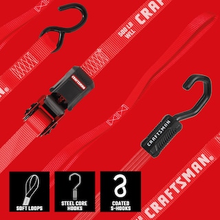 Foto 5 | Foto 5 | Kit De Amarre Craftsman Cmxazbs777 Negro/rojo 10 Piezas - Venta Internacional.