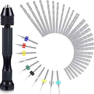 Foto 1 | Foto 1 | Juego De Brocas Manuales Mudder 57 Piezas Pin Vise Micro Twist - Venta Internacional.