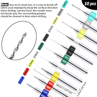 Foto 3 | Foto 3 | Juego De Brocas Manuales Mudder 57 Piezas Pin Vise Micro Twist - Venta Internacional.