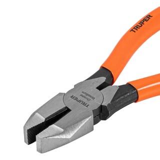 Foto 2 | Foto 2 | Pinza Profesional para Electricista 9p Truper color Anaranjado con Mango de Vinil