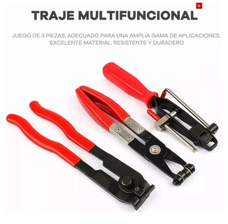 Foto 2 | Foto 2 | Pinzas para Abrazadera de Manguera Belug 3 Piezas