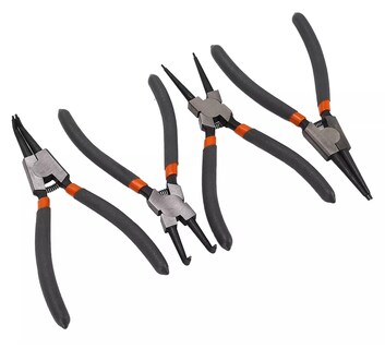 Foto 2 | Foto 2 | Juego de 4 Pinzas para Anillos de Seguridad con Estuche de Tela