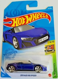 Foto 1 | Foto 1 | Audi R8 Spyder Hw Exotics 2019 Diecast Hot Wheels 4/10 1:64 - Venta Internacional.