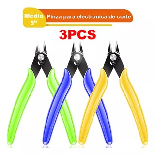 Foto 3 | Foto 3 | Set 3 Pcs Pinzas De Micro Corte Exacto A Ras De Cable Eo Safe Imports Esi-15041 Multicolor