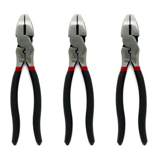Foto 1 | Foto 1 | Pack 3 Pinza Electricista 9 Pulg Maple Tools