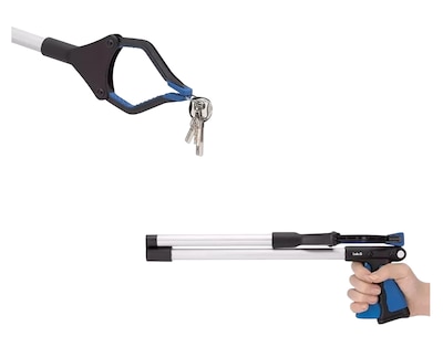 Foto 4 | Foto 4 | Pistola Alcanza Objetos con Pinza Extensión de Mano Negro y Azul