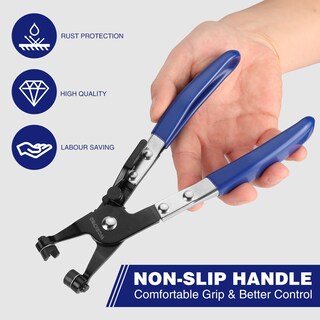 Foto 6 | Foto 6 | Pinzas Para Mangueras Workpro Con Banda Plana Giratoria - Venta Internacional.