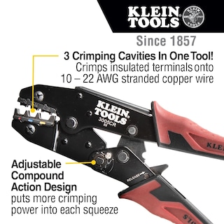Foto 2 | Foto 2 | Kit De Herramientas De Cableado Klein Tools 80013 Con Pelador Y Engarzador - Venta Internacional.