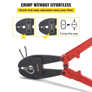 Foto 6 | Foto 6 | Hand Swager Crimper Mophorn De 30 Cm Para Cable De Acero 5/32 1/4 5/16 - Venta Internacional.