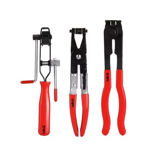 Foto 1 | Foto 1 | Pinza Para Abrazadera De Manguera Lab.g 3 Piezas Rojo