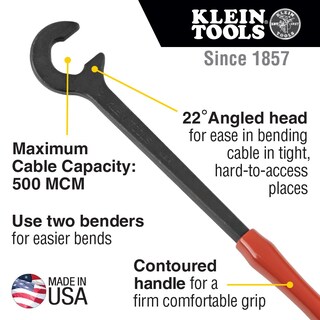 Foto 2 | Foto 2 | Dobladora De Cables Klein Tools 50402, 14 Pulgadas, Fabricada En Ee. Uu. - Venta Internacional.