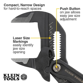 Foto 2 | Foto 2 | Llave Para Alicates Klein Tools D5317, Compacta, 18 Cm, Alto Apalancamiento - Venta Internacional.