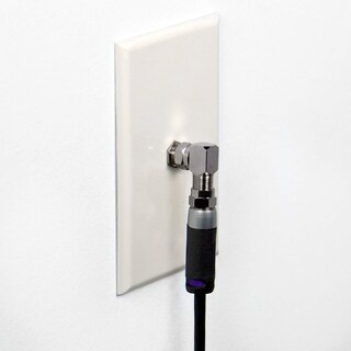 Foto 5 | Foto 5 | Adaptador Coaxial Rg6 Vce En Ángulo Recto Tipo F, Paquete De 2 - Venta Internacional.