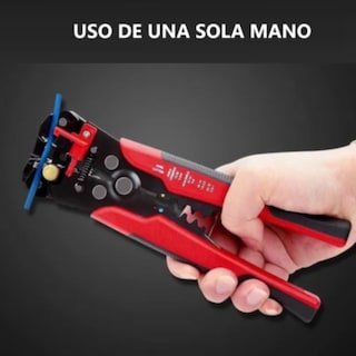 Foto 4 | Foto 4 | Cortacables 5 Y 1  Pelacables Automático Multifuncional Lab.g Rojo