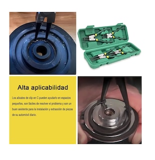 Foto 2 | Foto 2 | Juego de Pinzas Belug para Seguros de Anillo 5 Piezas