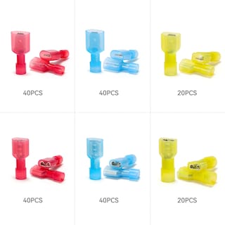 Foto 6 | Foto 6 | Spade Connectors Hks 200 Piezas (100 Pares) Con Aislamiento 22-10 Awg - Venta Internacional.