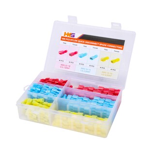 Foto 1 | Foto 1 | Conectores Spade Hks De Nailon  400 Unidades (200 Pares)  22-10 Awg - Venta Internacional.