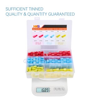 Foto 2 | Foto 2 | Conectores Spade Hks De Nailon  400 Unidades (200 Pares)  22-10 Awg - Venta Internacional.