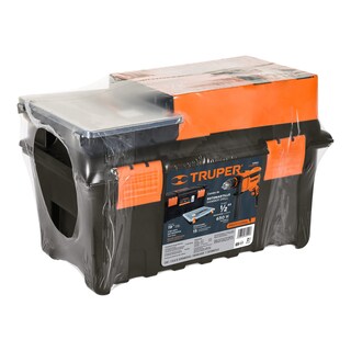 Foto 2 | Foto 2 | Combo de herramientas Truper COMBO/100 color naranja Rotomartillo 1/2' 650 W Caja Para Herramienta Y Organizador