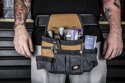 Foto 7 | Foto 7 | Cinturón Para Herramientas Dickies Con 8 Bolsillos Acolchado Y Bolsa Utilitaria De Lona - Venta Internacional.