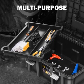 Foto 4 | Foto 4 | Caja De Herramientas Dna Motoring Organizadora Con Cerradura Y Bandeja Extraíble - Venta Internacional.