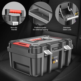Foto 5 | Foto 5 | Caja De Herramientas Dna Motoring Organizadora Con Cerradura Y Bandeja Extraíble - Venta Internacional.