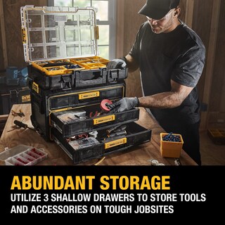 Foto 3 | Foto 3 | Organizador De Herramientas Y Cajón De Almacenamiento Dewalt Toughsystem 2.0 - Venta Internacional.