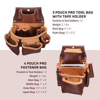 Foto 4 | Foto 4 | Bolso Framer Occidental Leather Seven  Pequeño  Con 23 Bolsillos - Venta Internacional.