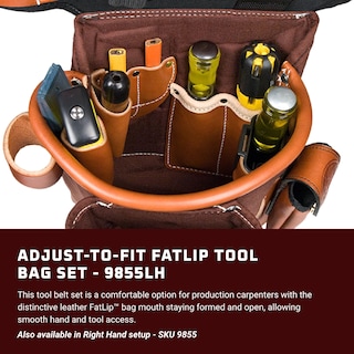 Foto 2 | Foto 2 | Juego De Bolsas Para Herramientas Occidental Leather Ajustable A La Medida Fatlip 24 Bolsillos - Venta Internacional.