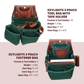Foto 4 | Foto 4 | Cinturón Para Herramientas Occidental Leather Oxylights Framer Xxxl Verde - Venta Internacional.