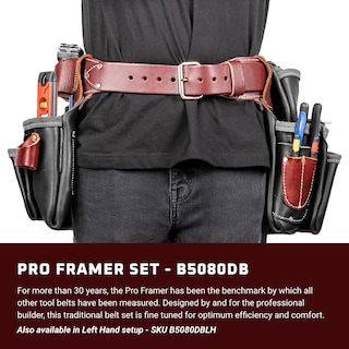 Foto 2 | Foto 2 | Set Tool Belt Occidental Leather Pro Framer Tamaño Grande Negro - Venta Internacional.