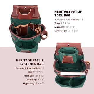 Foto 4 | Foto 4 | Set De Bolsas Para Herramientas Occidental Leather Heritage Fatlip Xl - Venta Internacional.