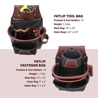 Foto 4 | Foto 4 | Juego De Bolsas Para Herramientas Occidental Leather Fatlip Xxl Con 25 Bolsillos - Venta Internacional.