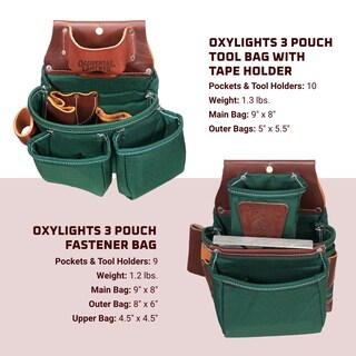 Foto 4 | Foto 4 | Cinturón Para Herramientas Occidental Leather Oxylights Framer Xxl Green Usa - Venta Internacional.