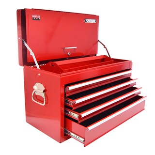 Foto 3 | Foto 3 | Caja Metálica Superior con 4 Gavetas A Knova color Rojo