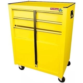 Foto 1 | Foto 1 | Gabinete Móvil VentDepot Mxmow-001 Amarillo 3 Gavetas