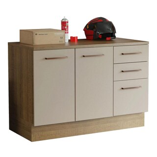 Foto 1 | Foto 1 | Gabinete Bajo Almacenamiento Garaje Madesa Con Encimera