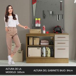 Foto 6 | Foto 6 | Gabinete Bajo Almacenamiento Garaje Madesa Con Encimera