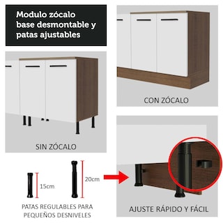 Foto 7 | Foto 7 | Gabinete Bajo Almacenamiento Garaje Madesa con Encimera