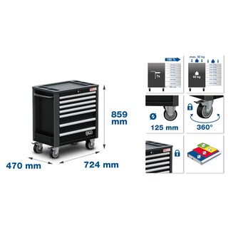 Foto 2 | Foto 2 | Gabinete / Estante Para Herramienta | 7 Cajones | Bgs 4102