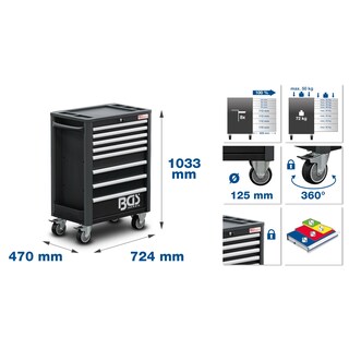Foto 2 | Foto 2 | Gabinete / Estante Para Herramienta | 8 Cajones | Bgs 4111