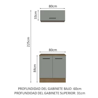 Foto 4 | Foto 4 | Kit Mueble Para Garaje Multiuso Madesa Agata 80cm Mg