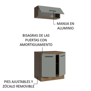 Foto 5 | Foto 5 | Kit Mueble Para Garaje Multiuso Madesa Agata 80cm Mg