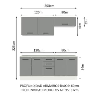 Foto 3 | Foto 3 | Kit Mueble Para Garaje Multiuso Madesa Agata 200cm Bg 01