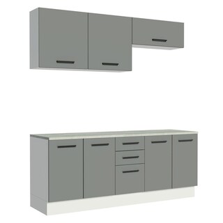 Foto 6 | Foto 6 | Kit Mueble Para Garaje Multiuso Madesa Agata 200cm Bg 01