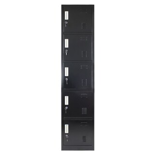 Foto 2 | Foto 2 | Casilleros Gutstark color Negro 5 Puertas