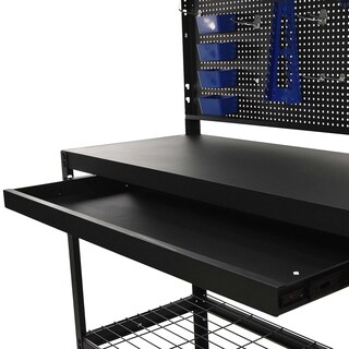 Foto 4 | Foto 4 | Mesa de Trabajo Multiusos KNOVA KN WB-48A color Negro Metálica para Taller 122 X 56 X 150 CM