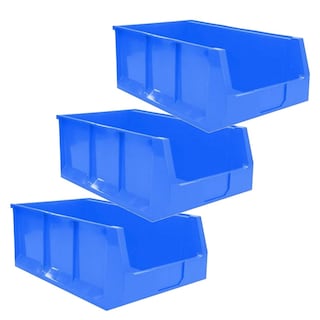 Foto 1 | Foto 1 | Contenedores De Diferentes Tamaños Ventdepot Mxdwy-021 3 Piezas Azul